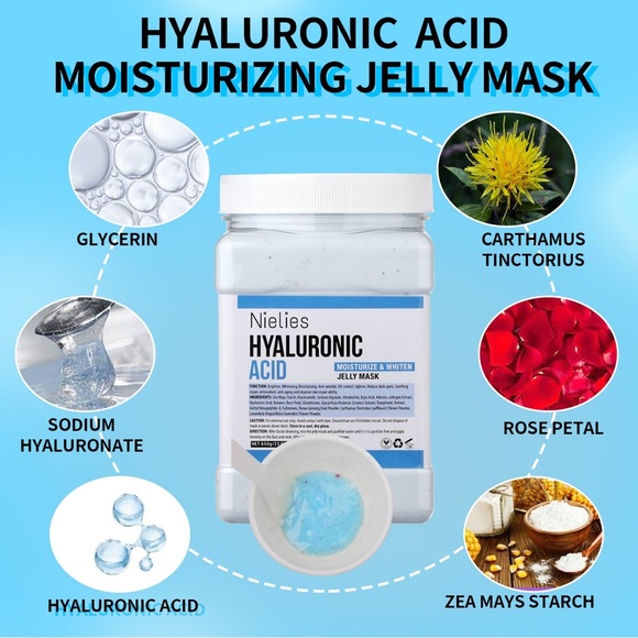 Nielies Hyaluronic Acid Jelly Face Mask - Picture 3 of 7